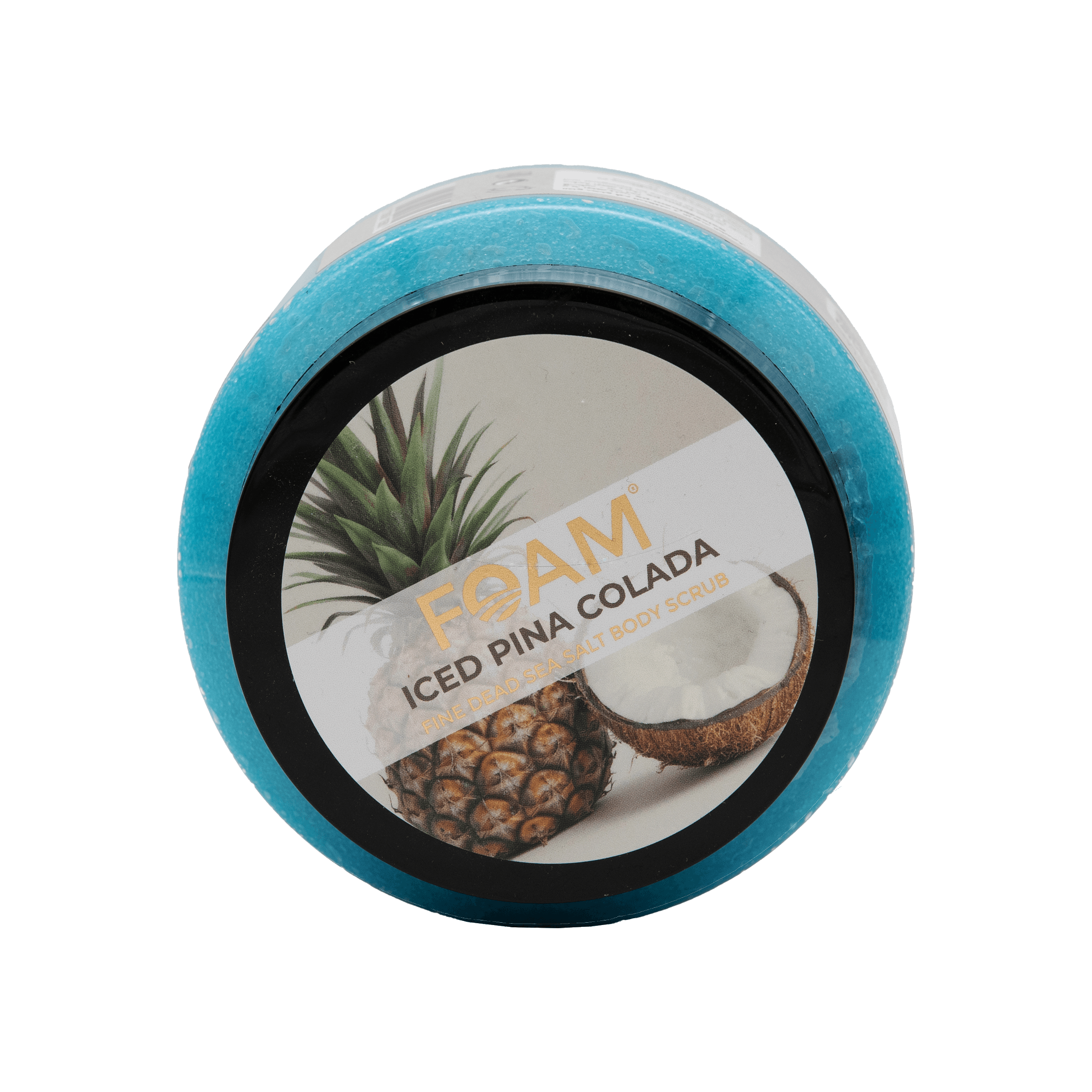 Iced pina colada Fine Dead Sea Salt body scrub 650g